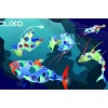 Ocean Creatures - 24 pezzi - Glow in The Dark - Gioco Magnetico STEAM - 6+ Anni