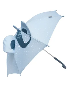 Ombrello Bimbo - Mrs Elephant - Azzurro - Diametro 70 cm