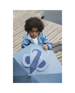 Ombrello Bimbo - Mrs Elephant - Azzurro - Diametro 70 cm