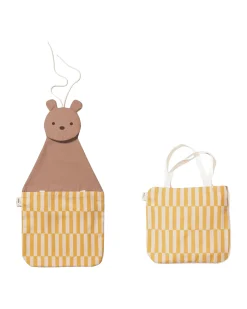 Organizer da Parete e Borsa Tote - Orsetto