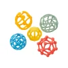 5 Palline Sensoriali Flessibili - Silicone Alimentare - Stimola la Creatività