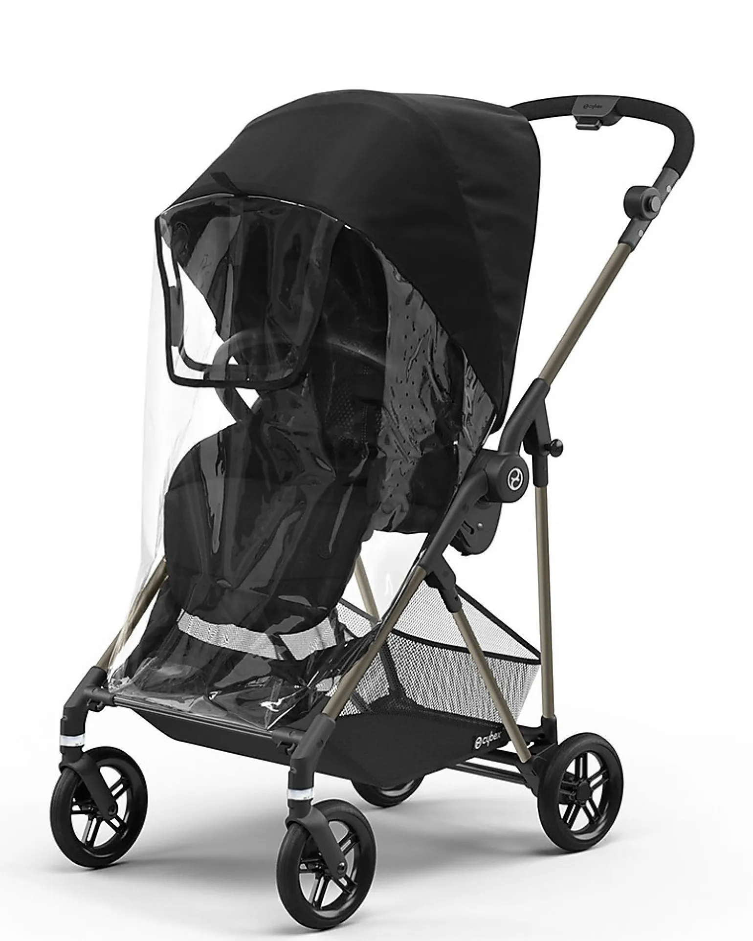 Parapioggia per Passeggino Melio - Trasparente