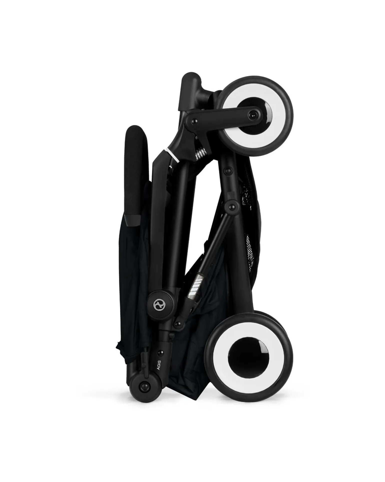 Passeggino Agis - Magic Black - Telaio Nero - dai 6 mesi ai 4 anni - Compatibile con il Bagaglio a Mano