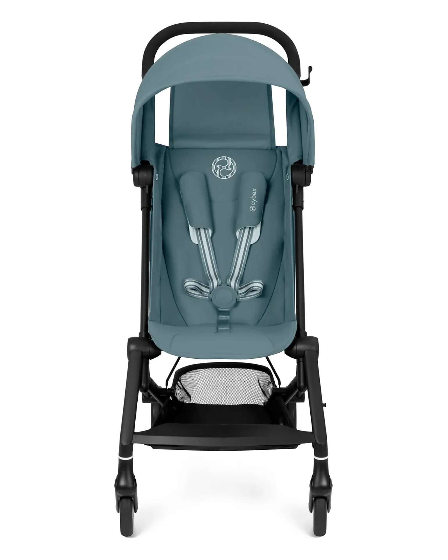 Passeggino Agis - Stormy Blue - Telaio Nero - dai 6 mesi ai 4 anni - Compatibile con il Bagaglio a Mano