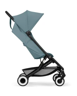 Passeggino Agis - Stormy Blue - Telaio Nero - dai 6 mesi ai 4 anni - Compatibile con il Bagaglio a Mano