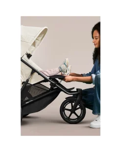 Passeggino Avi Spin - Almond Beige - Tre Ruote All-Terrain