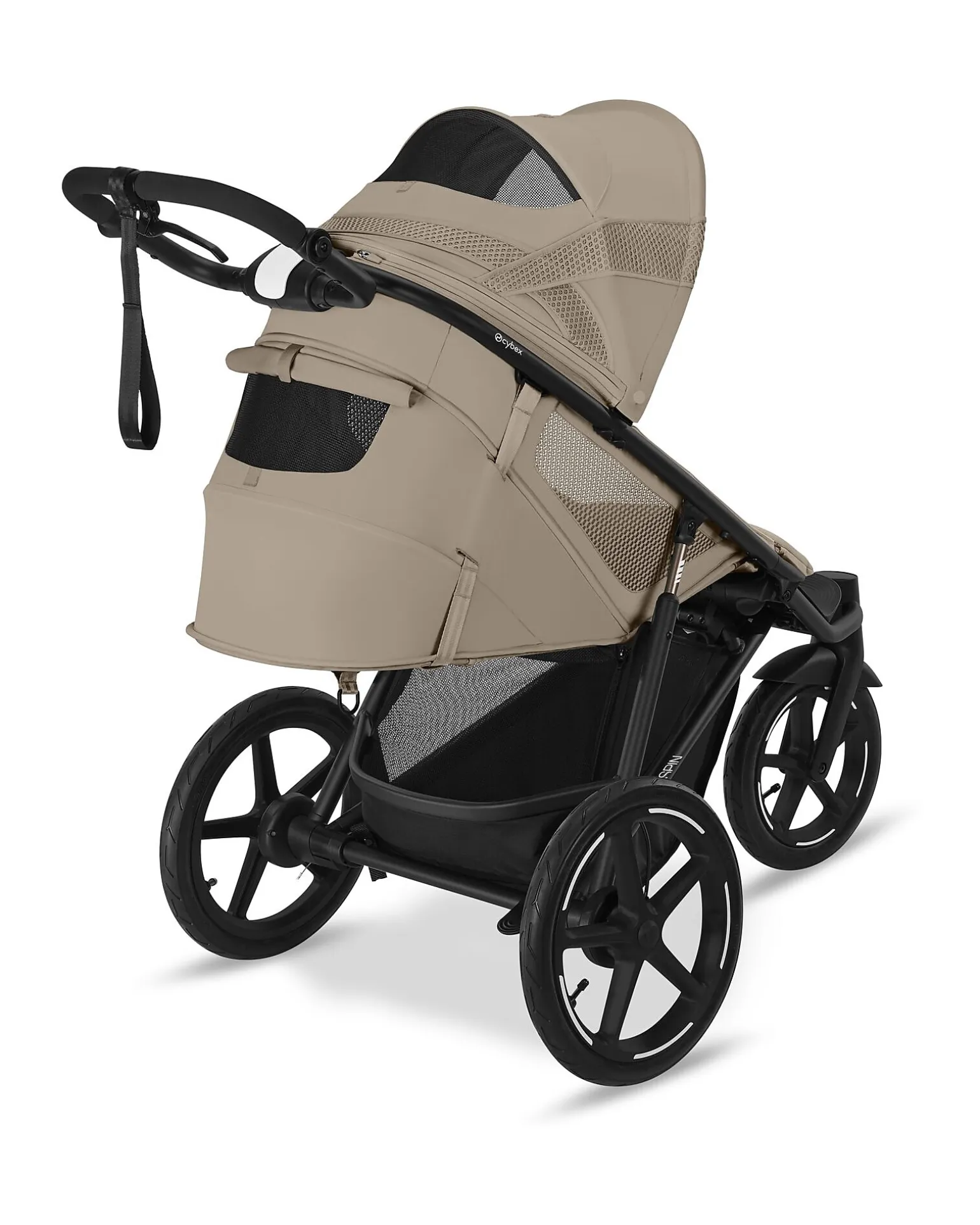 Passeggino Avi Spin - Almond Beige - Tre Ruote All-Terrain