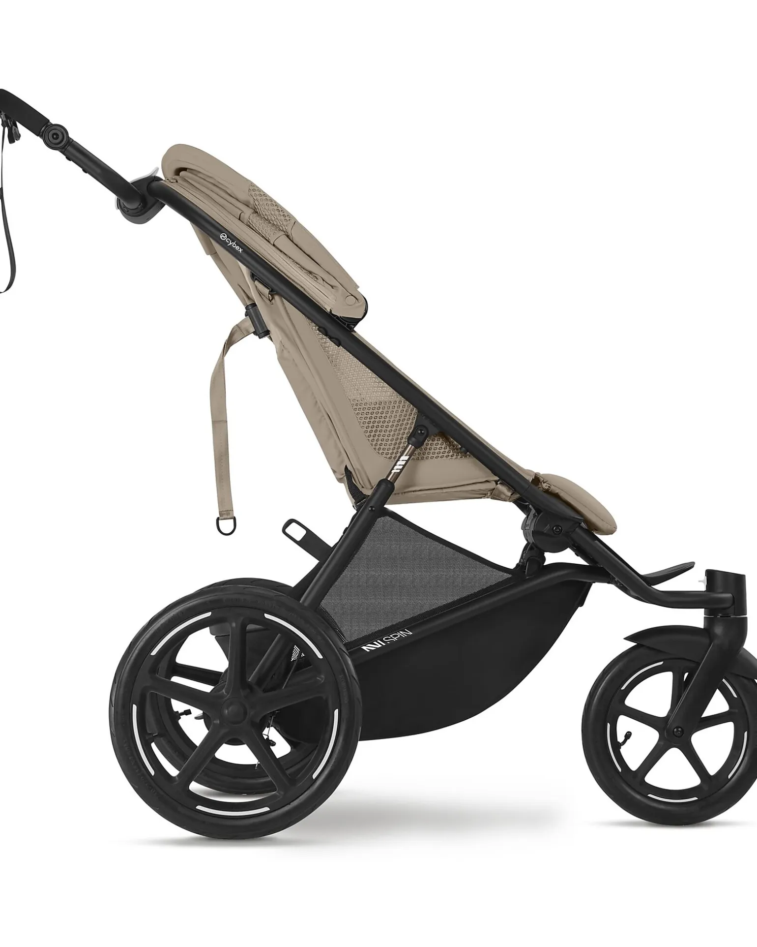 Passeggino Avi Spin - Almond Beige - Tre Ruote All-Terrain