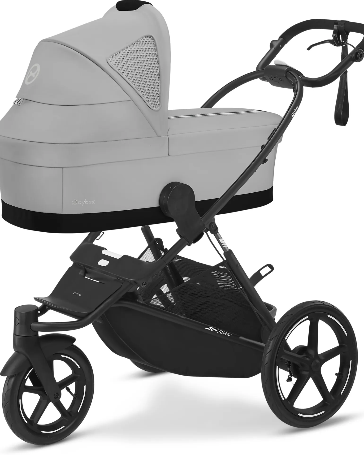 Passeggino Avi Spin - Fog Grey - Tre Ruote All-Terrain