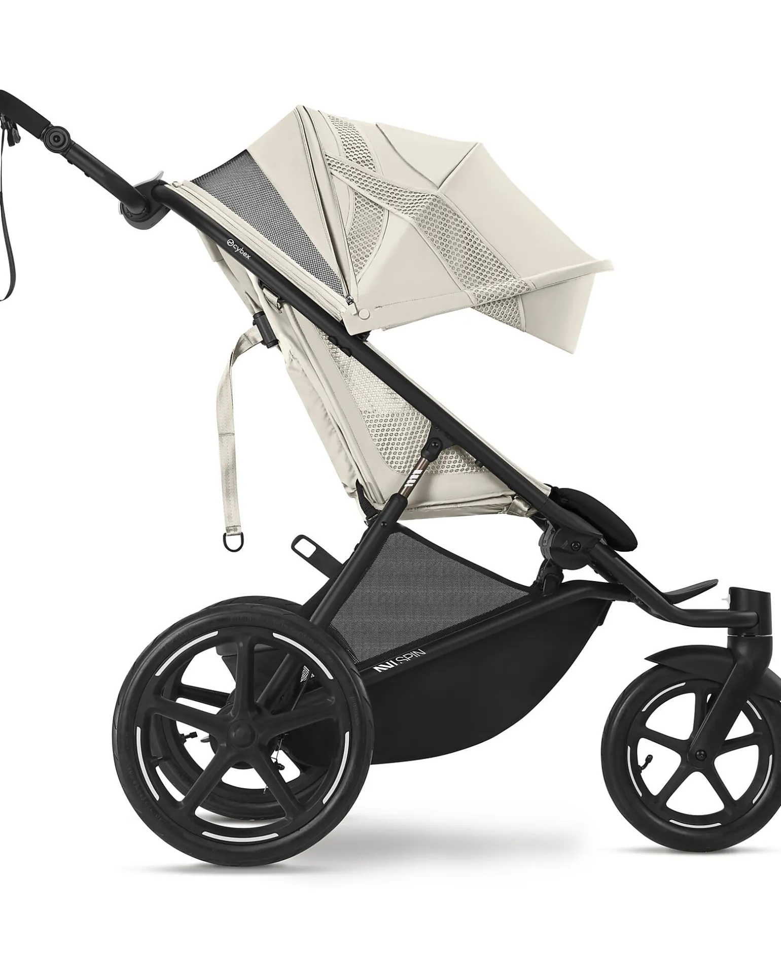 Passeggino Avi Spin - Seashell Beige - Tre Ruote All-Terrain