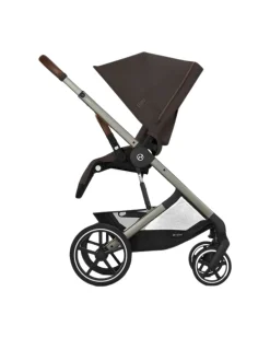 Passeggino Balios S Lux - Chocolate Brown - Telaio Tortora - dalla Nascita ai 4 anni
