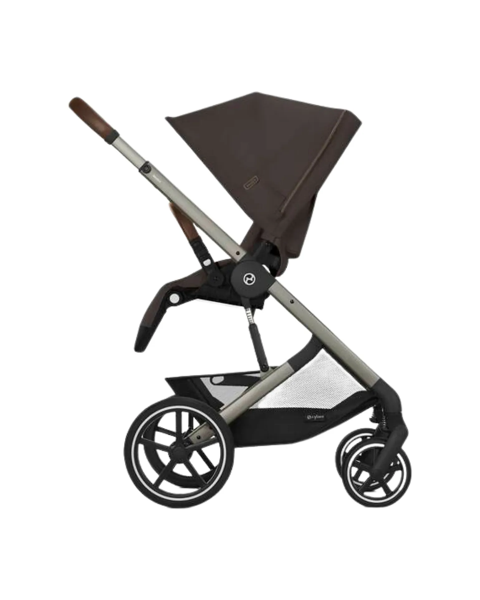 Passeggino Balios S Lux - Chocolate Brown - Telaio Tortora - dalla Nascita ai 4 anni