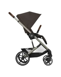Passeggino Balios S Lux - Chocolate Brown - Telaio Tortora - dalla Nascita ai 4 anni