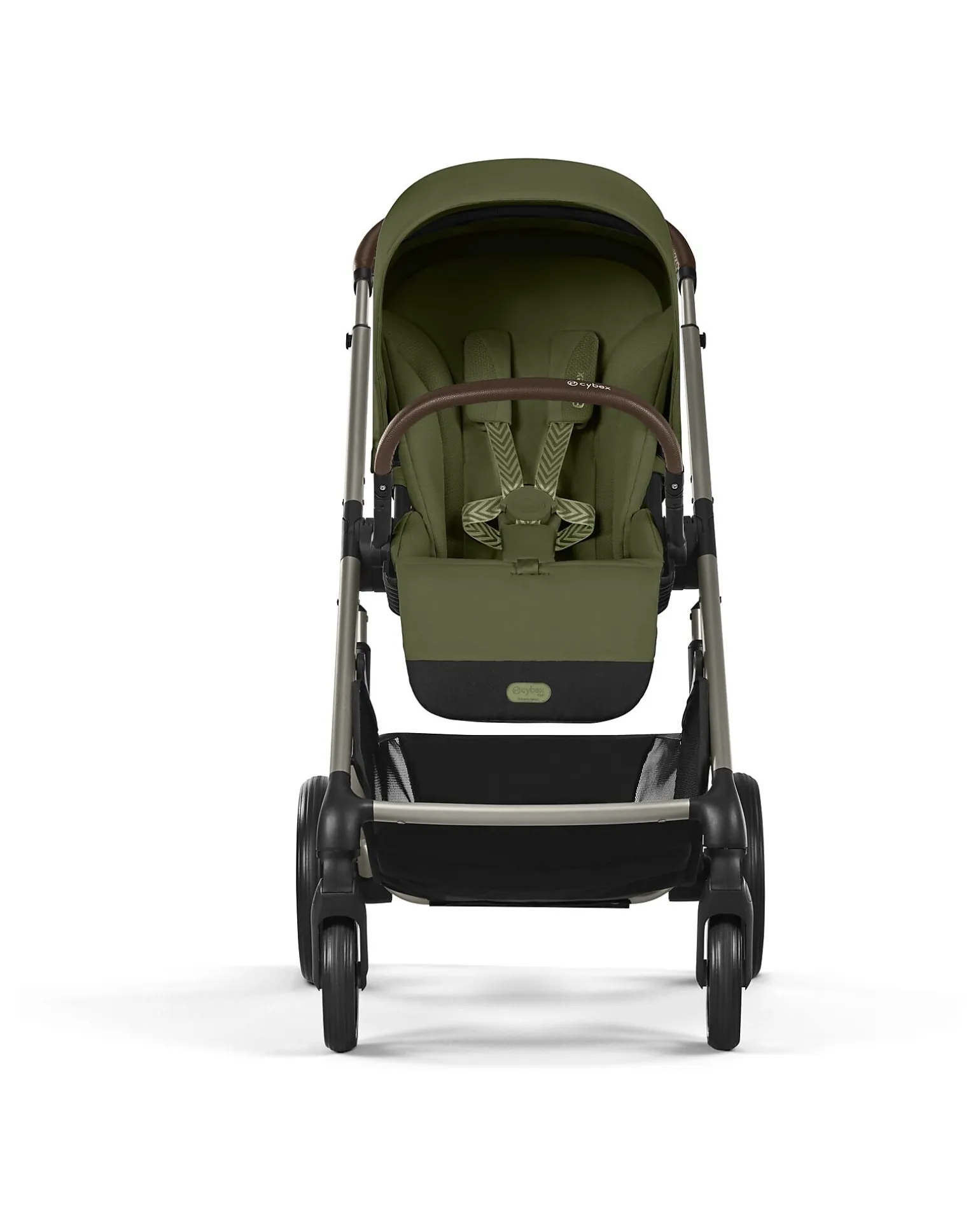 Passeggino Balios S Lux - Moss Green/Khaki - Telaio Tortora - dalla Nascita ai 4 anni