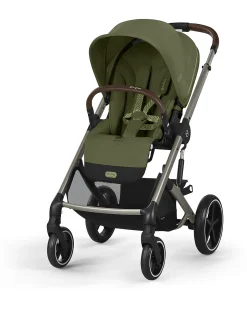 Passeggino Balios S Lux - Moss Green/Khaki - Telaio Tortora - dalla Nascita ai 4 anni
