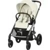 Passeggino Balios S Lux - Seashell Beige - Telaio Tortora - dalla Nascita ai 4 anni