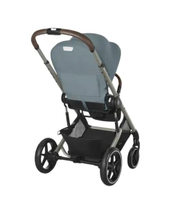 Passeggino Balios S Lux - Stormy Blue - Telaio Tortora - dalla Nascita ai 4 anni