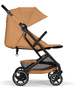 Passeggino Beezy - Cinnamon Yellow - Telaio Nero - Il più Compatto
