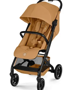 Passeggino Beezy - Cinnamon Yellow - Telaio Nero - Il più Compatto
