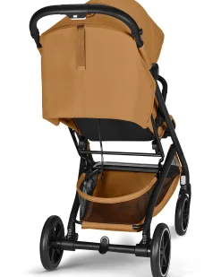 Passeggino Beezy - Cinnamon Yellow - Telaio Nero - Il più Compatto