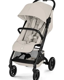 Passeggino Beezy - Dune Grey - Telaio Nero - Il più Compatto