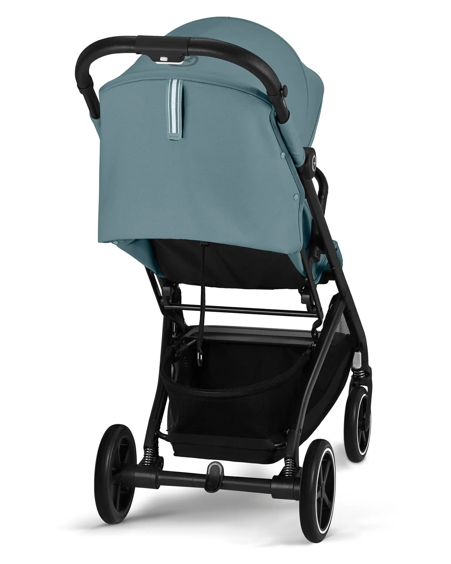Passeggino Beezy - Stormy Blue - Telaio Nero - Il più Compatto