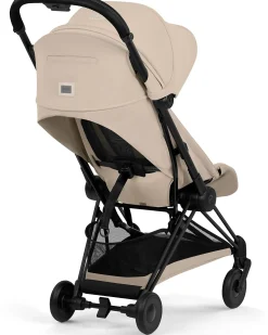 Passeggino Coya - Cozy Beige - Telaio Matt Black - Leggero e Ultracompatto