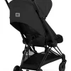 Passeggino Coya - Sepia Black - Telaio Matt Black - Leggero e Ultracompatto