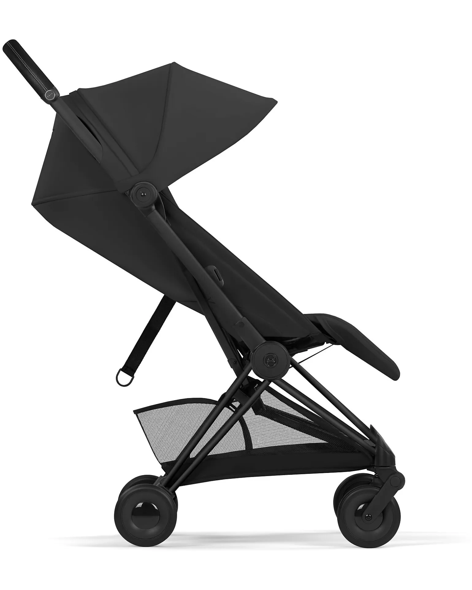 Passeggino Coya - Sepia Black - Telaio Matt Black - Leggero e Ultracompatto
