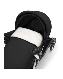 Passeggino Duo YOYO3 Nero - Telaio Bianco - Seduta e Kit Neonato 0+