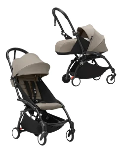 Passeggino Duo YOYO3 Talpa - Telaio Nero - Seduta 6+ e Kit Neonati 0+