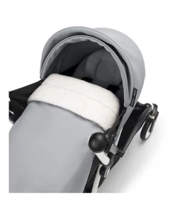 Passeggino Duo YOYO3 - Telaio Bianco + Rivestimento Stone 6+ kit per neonati 0+