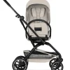 Passeggino Eezy S Twist + 2 - Dune Grey - Telaio Nero - Seduta Rotante a 360°