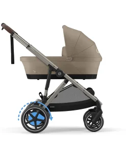 Passeggino Elettrico E-Gazelle S - Almond Beige - dalla Nascita ai 4 Anni - Multifunzionale