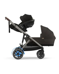 Passeggino Elettrico E-Gazelle S - Chocolate Brown - dalla Nascita ai 4 Anni - Multifunzionale