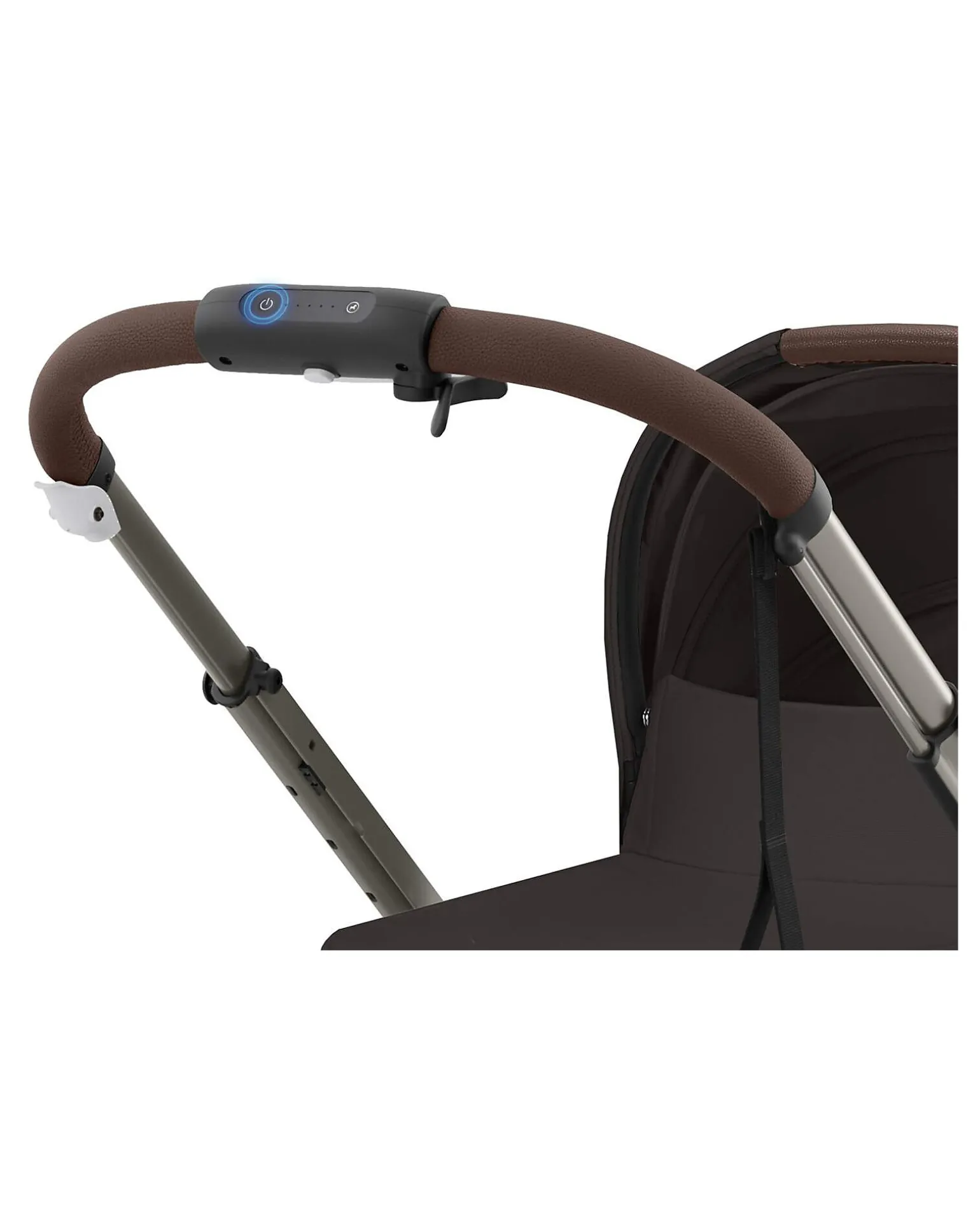 Passeggino Elettrico E-Gazelle S - Chocolate Brown - dalla Nascita ai 4 Anni - Multifunzionale