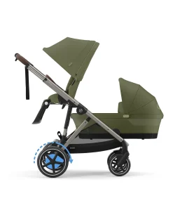 Passeggino Elettrico E-Gazelle S - Moss Green/Khaki - dalla Nascita ai 4 Anni - Multifunzionale