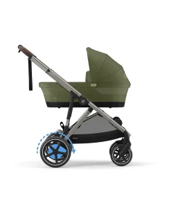 Passeggino Elettrico E-Gazelle S - Moss Green/Khaki - dalla Nascita ai 4 Anni - Multifunzionale