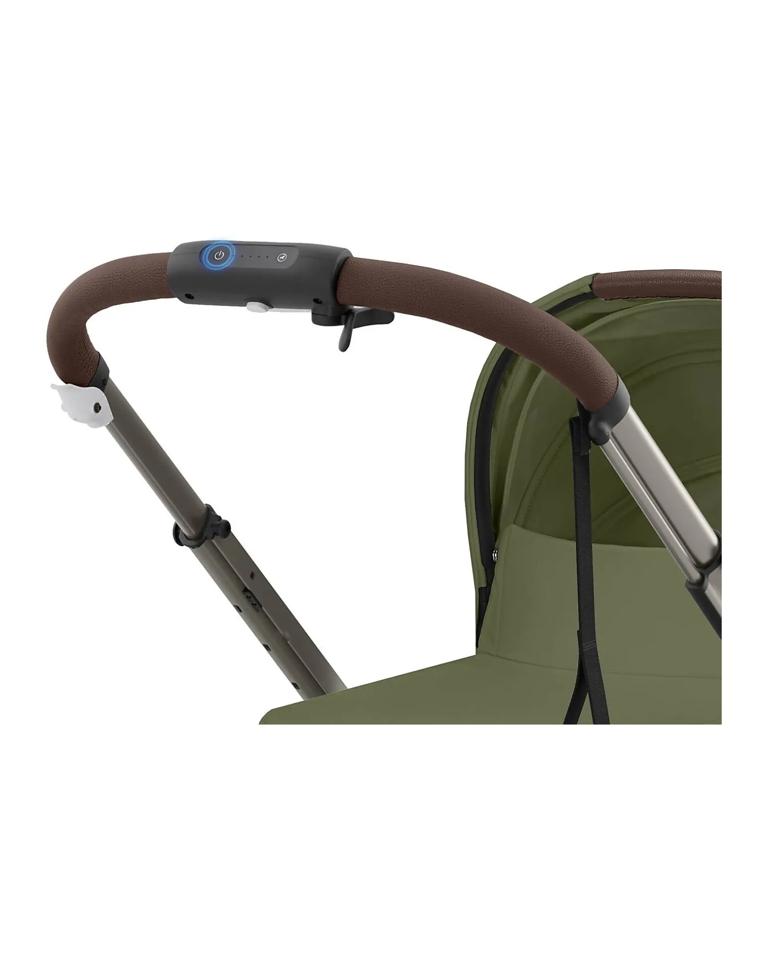 Passeggino Elettrico E-Gazelle S - Moss Green/Khaki - dalla Nascita ai 4 Anni - Multifunzionale