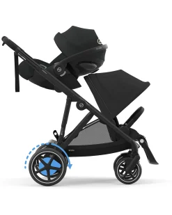 Passeggino Elettrico E-Gazelle S - Nero - dalla Nascita ai 4 Anni - Multifunzionale