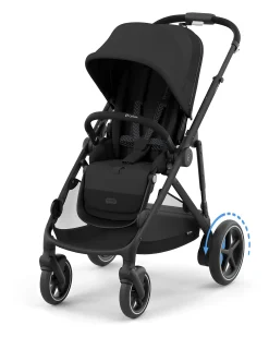 Passeggino Elettrico E-Gazelle S - Nero - dalla Nascita ai 4 Anni - Multifunzionale
