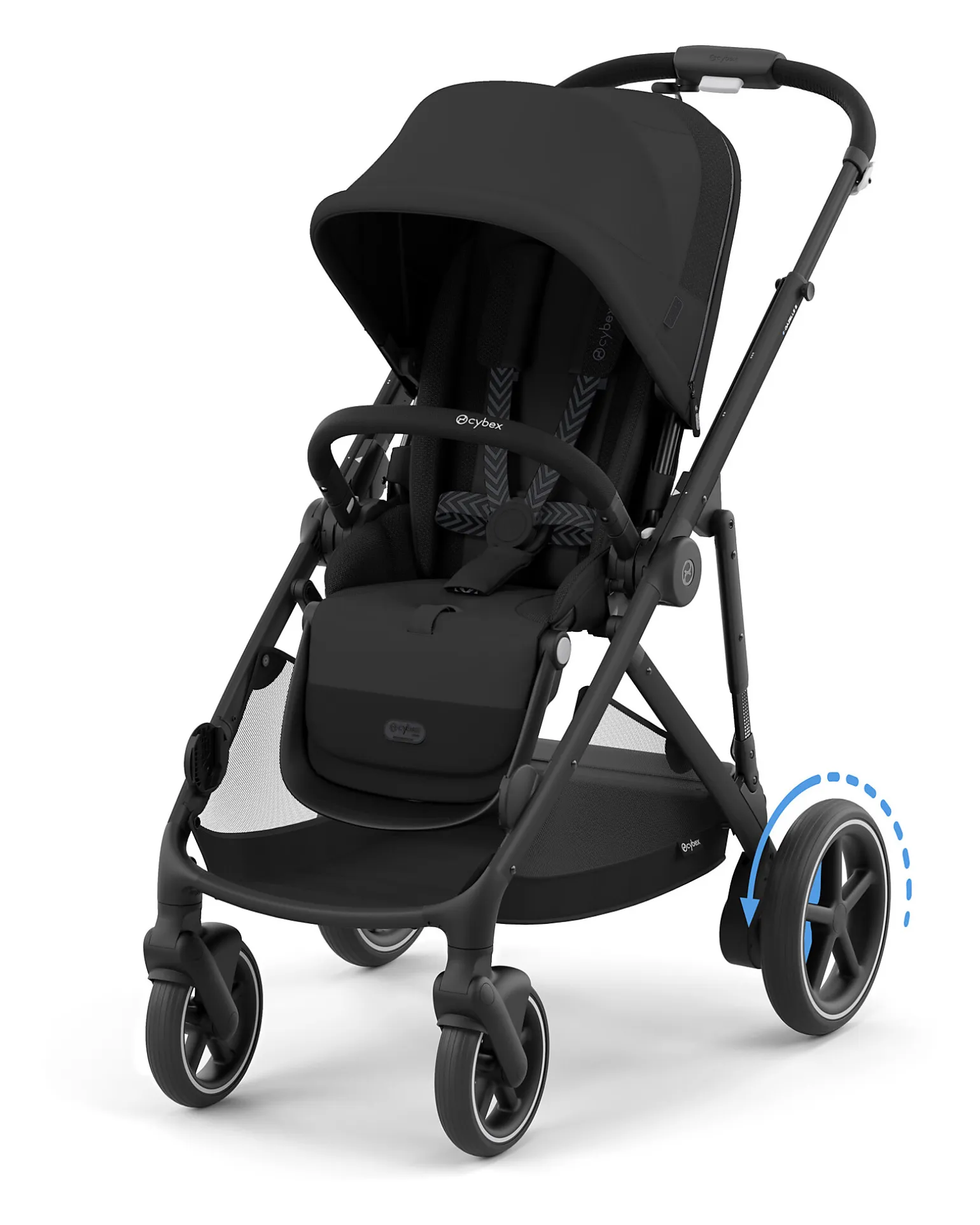 Passeggino Elettrico E-Gazelle S - Nero - dalla Nascita ai 4 Anni - Multifunzionale