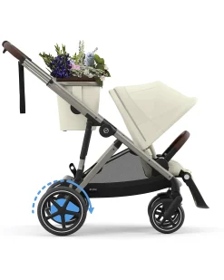 Passeggino Elettrico E-Gazelle S - Seashell Beige/Light Beige - dalla Nascita ai 4 Anni - Multifunzionale