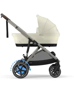 Passeggino Elettrico E-Gazelle S - Seashell Beige/Light Beige - dalla Nascita ai 4 Anni - Multifunzionale