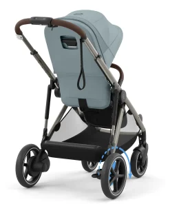 Passeggino Elettrico E-Gazelle S - Stormy Blue/Light Blue - dalla Nascita ai 4 Anni - Multifunzionale