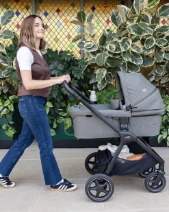 Passeggino Finiti 4 in 1 - Ebony - Parapioggia e Adattatori Inclusi
