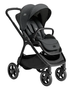 Passeggino Finiti 4 in 1 - Ebony - Parapioggia e Adattatori Inclusi