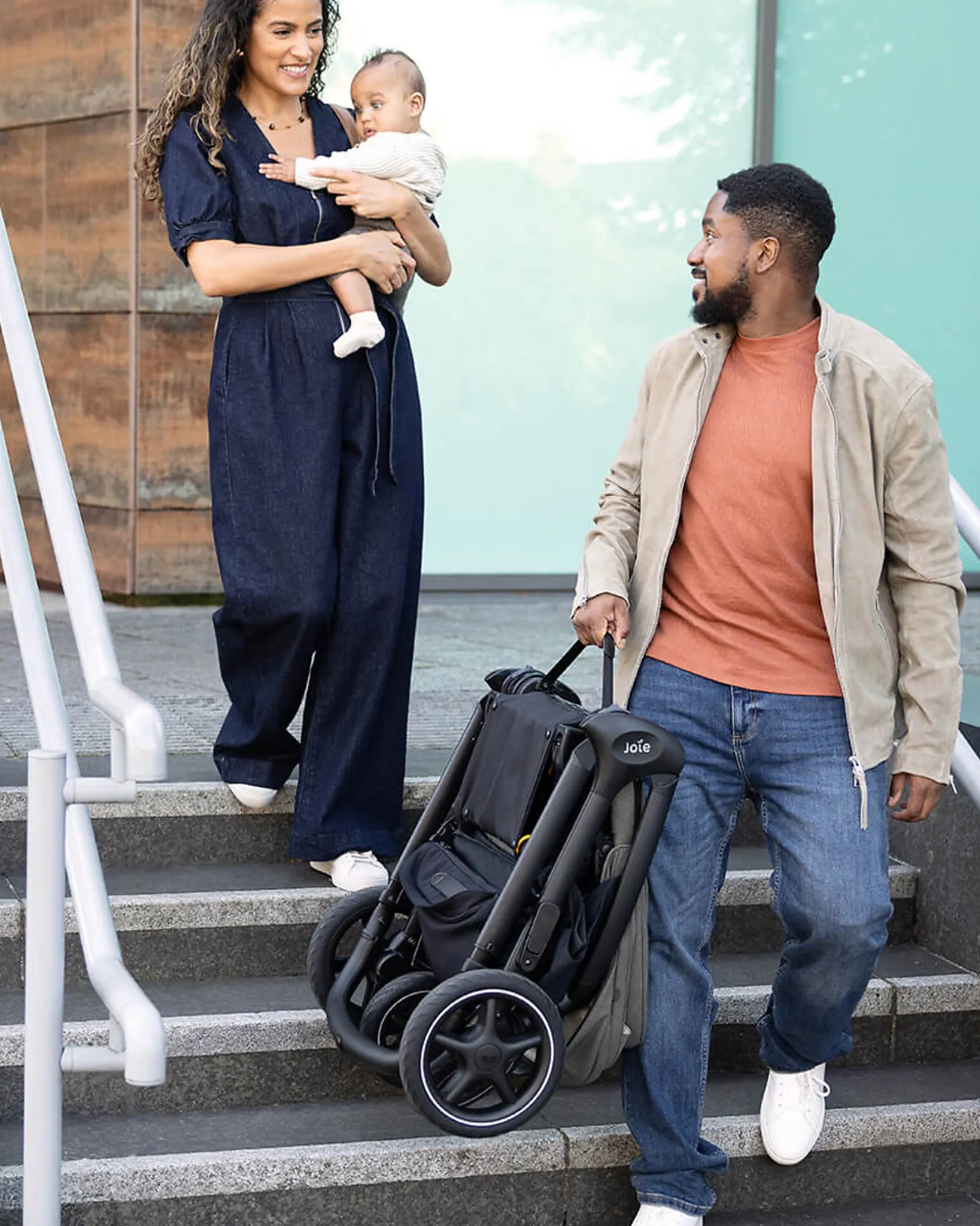 Passeggino Finiti 4 in 1 - Evergreen - Parapioggia e Adattatori Inclusi