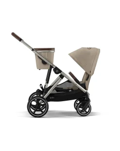 Passeggino Gazelle S - Almond Beige - dalla Nascita ai 4 Anni - Multifunzionale