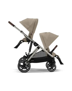 Passeggino Gazelle S - Almond Beige - dalla Nascita ai 4 Anni - Multifunzionale